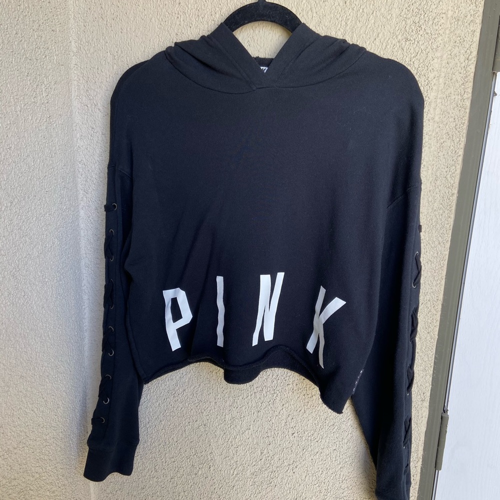 VS PINK Cropped Hoodie